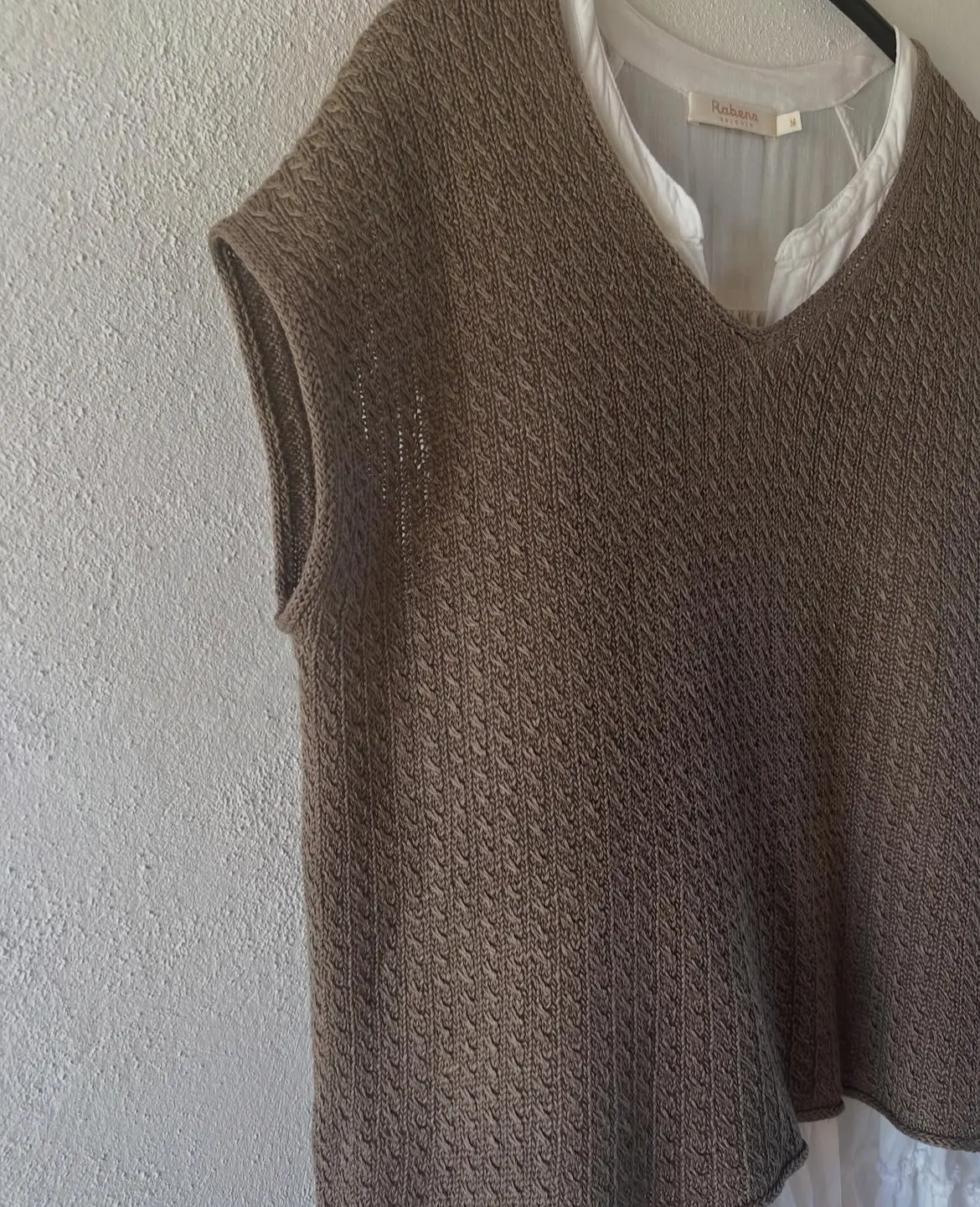 Sommerstrik på pindene med Hør no 17 af Hyggestrik