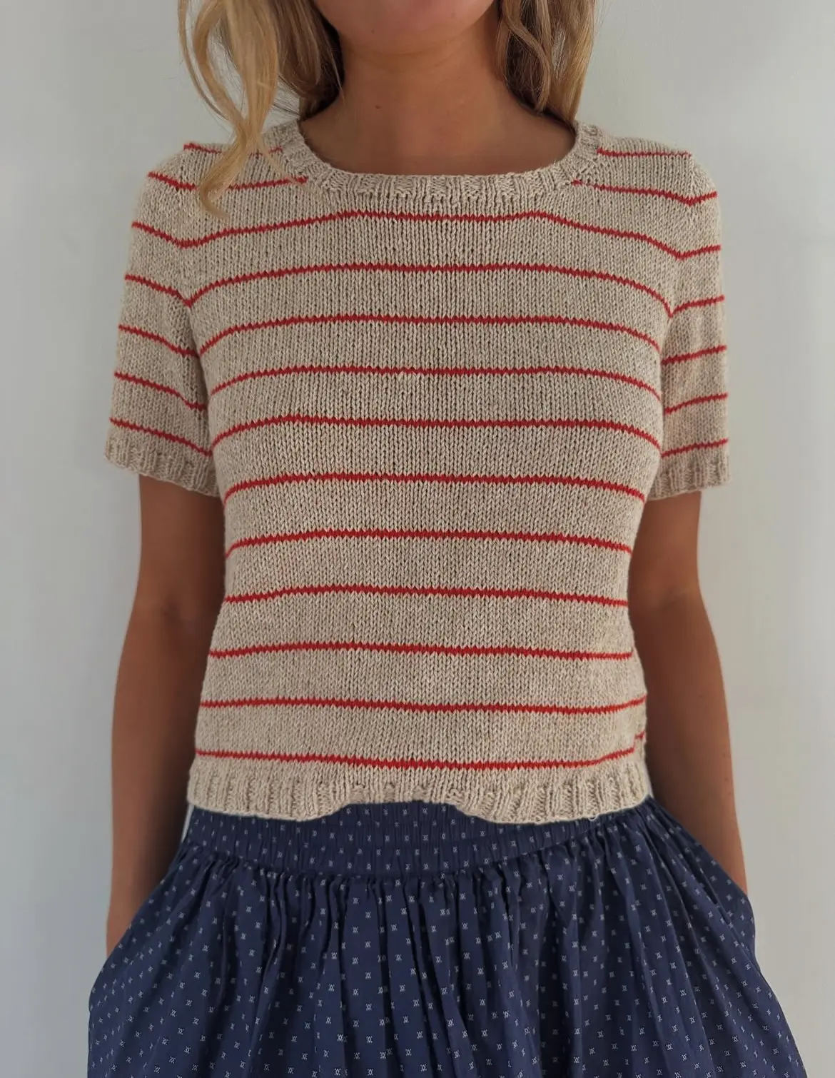 Julienne tee af Lene Holme Samsøe - perfekt sommerstrik